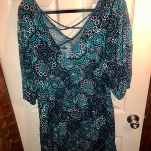 Torrid Boho Dress Size 1 (US 14/16)